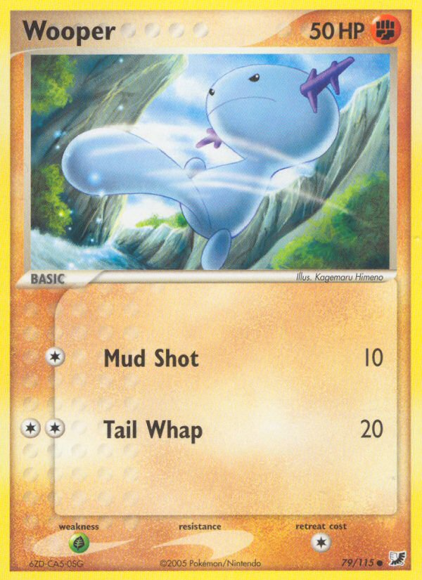 Wooper (79/115) [EX: Unseen Forces] | Exor Games Bridgewater