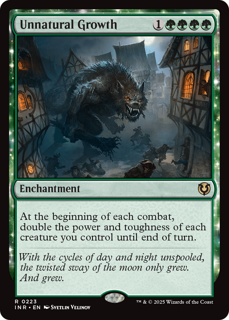 Unnatural Growth [Innistrad Remastered] | Exor Games Bridgewater