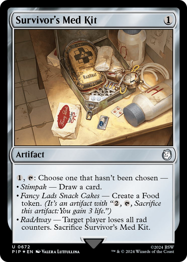 Survivor's Med Kit (Surge Foil) [Fallout] | Exor Games Bridgewater
