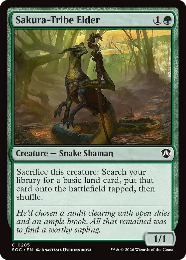Sakura-Tribe Elder [Secrets of Strixhaven Commander] | Exor Games Bridgewater