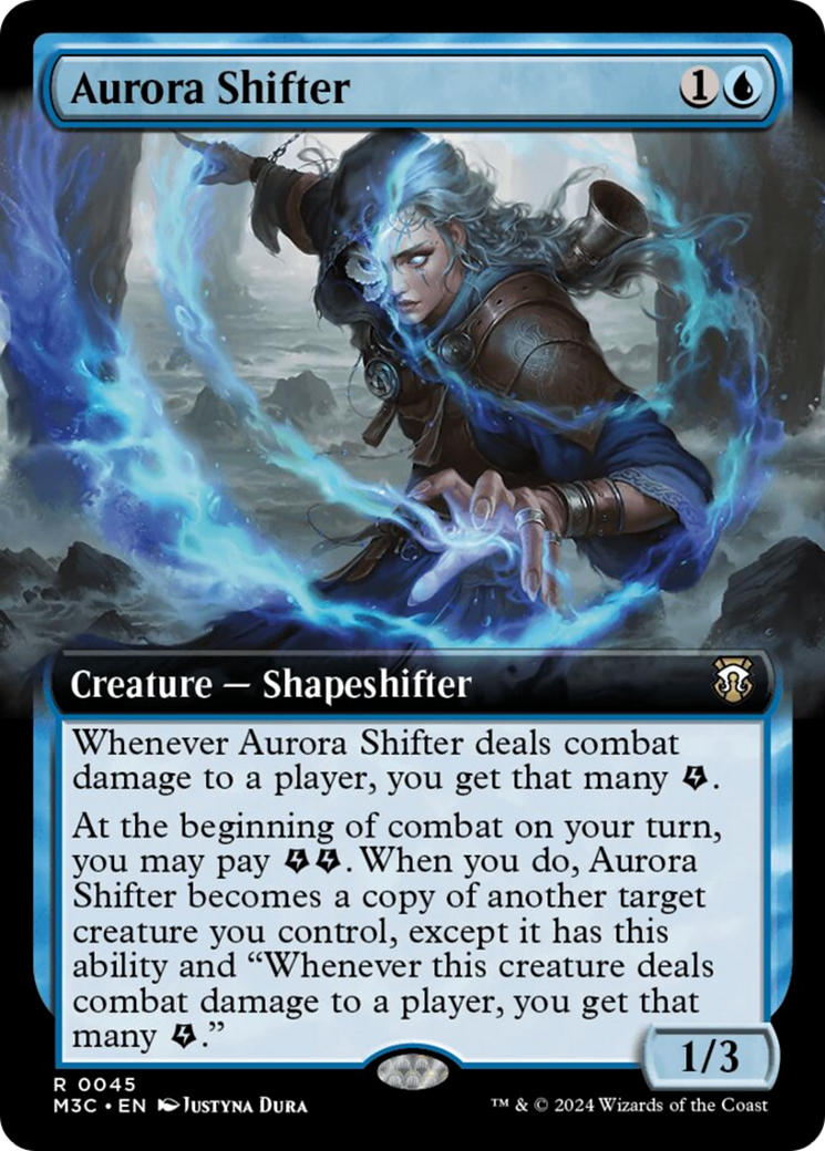 Aurora Shifter (Extended Art) [Modern Horizons 3 Commander] | Exor Games Bridgewater