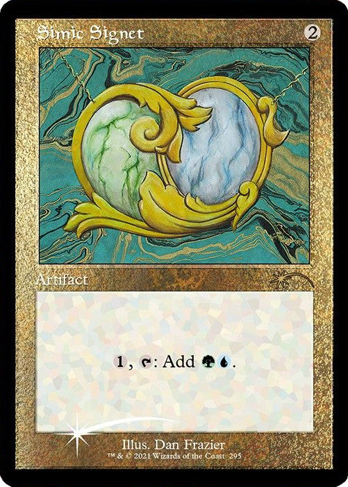 Simic Signet (Retro) (Foil Etched) [Secret Lair Drop Series] | Exor Games Bridgewater