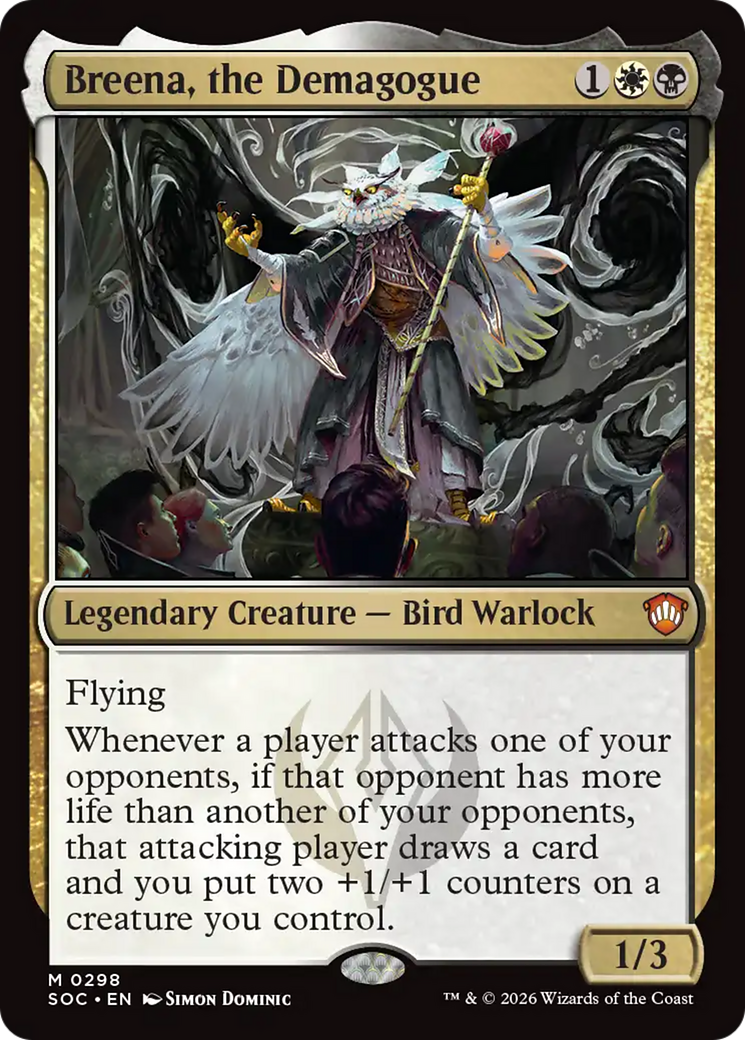 Breena, the Demagogue [Secrets of Strixhaven Commander] | Exor Games Bridgewater