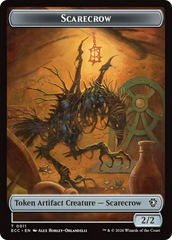Copy // Scarecrow Double-Sided Token [Lorwyn Eclipsed Tokens] | Exor Games Bridgewater
