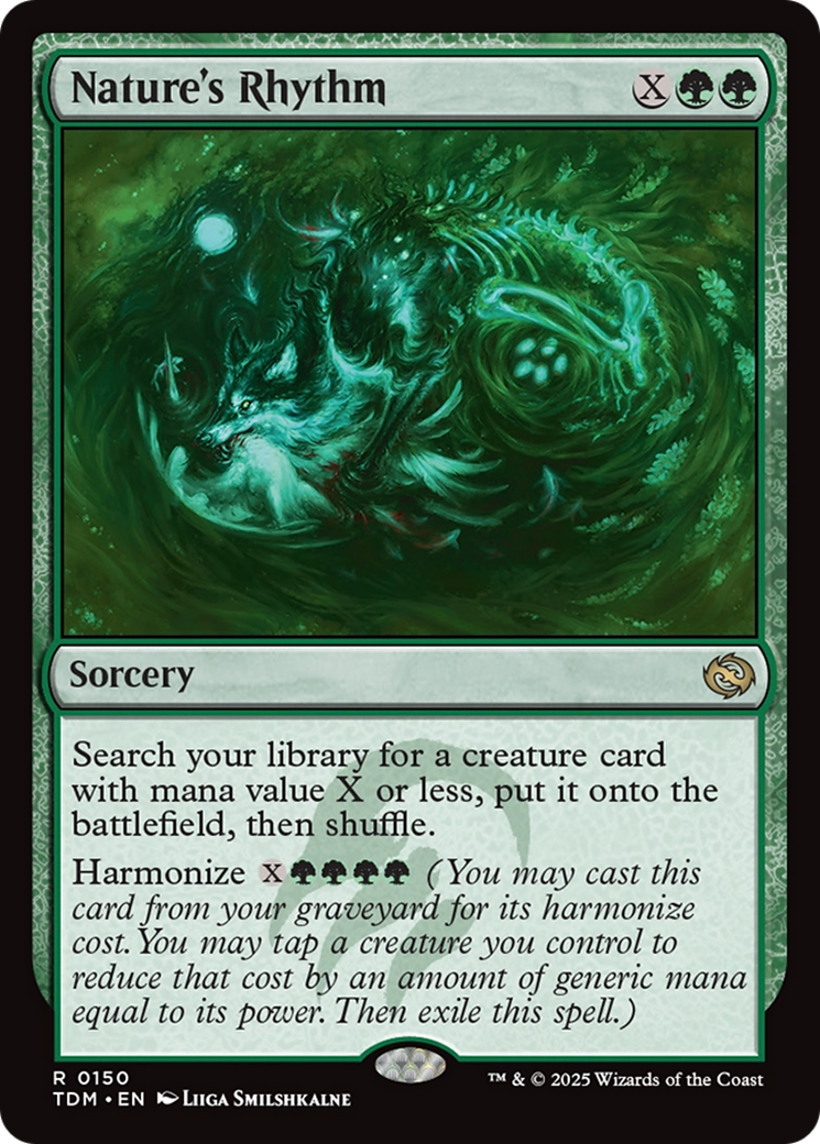 Nature's Rhythm [Tarkir: Dragonstorm] | Exor Games Bridgewater