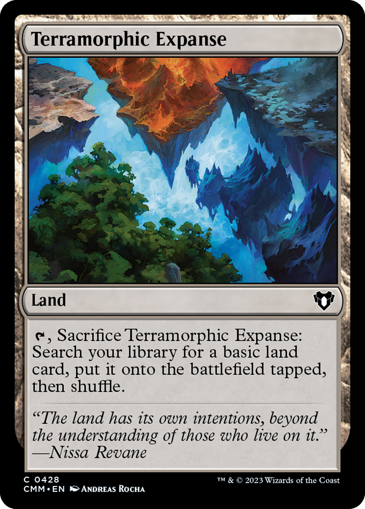 Terramorphic Expanse [Commander Masters] | Exor Games Bridgewater