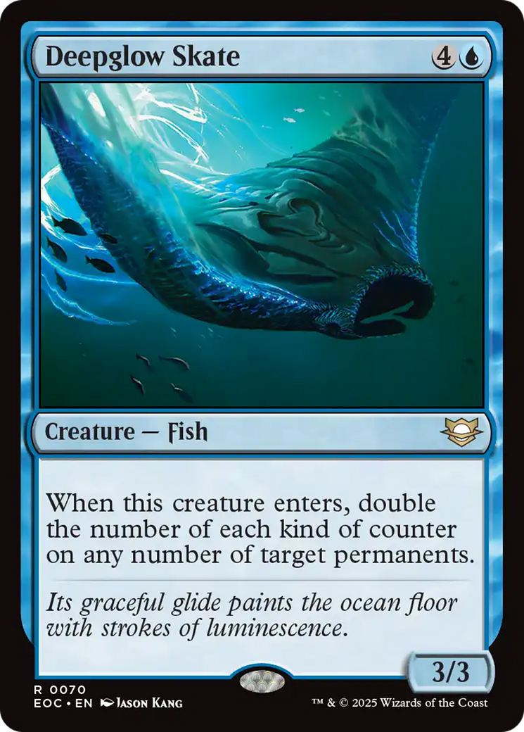 Deepglow Skate [Edge of Eternities Commander] | Exor Games Bridgewater