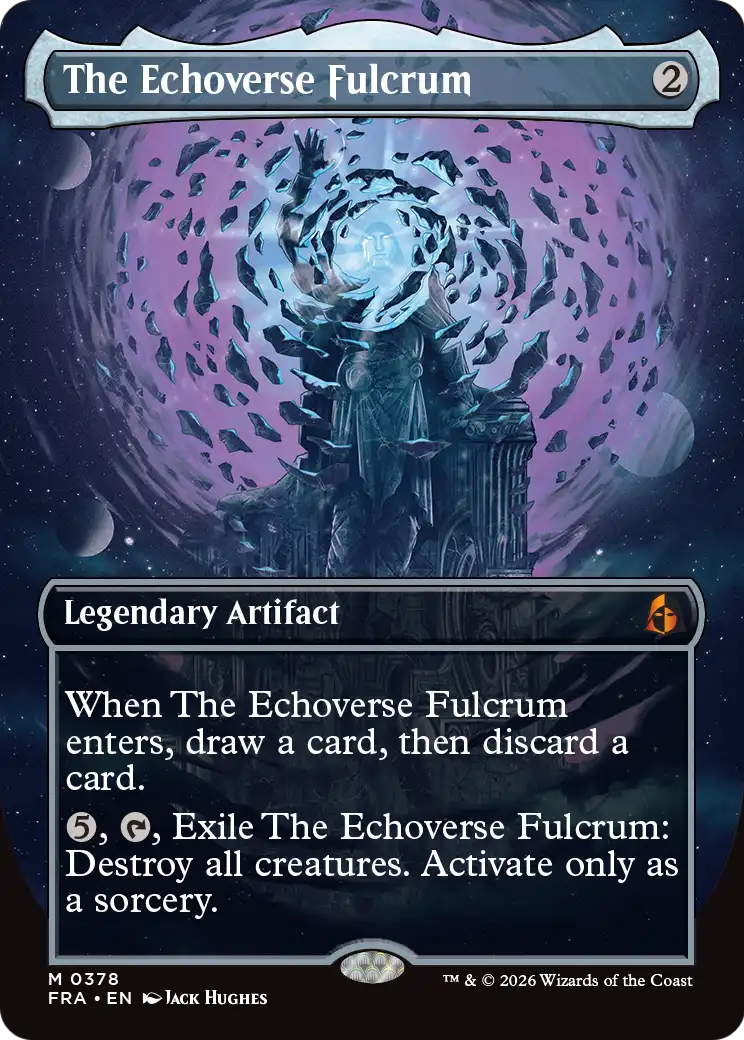 The Echoverse Fulcrum (Borderless) [Reality Fracture] | Exor Games Bridgewater