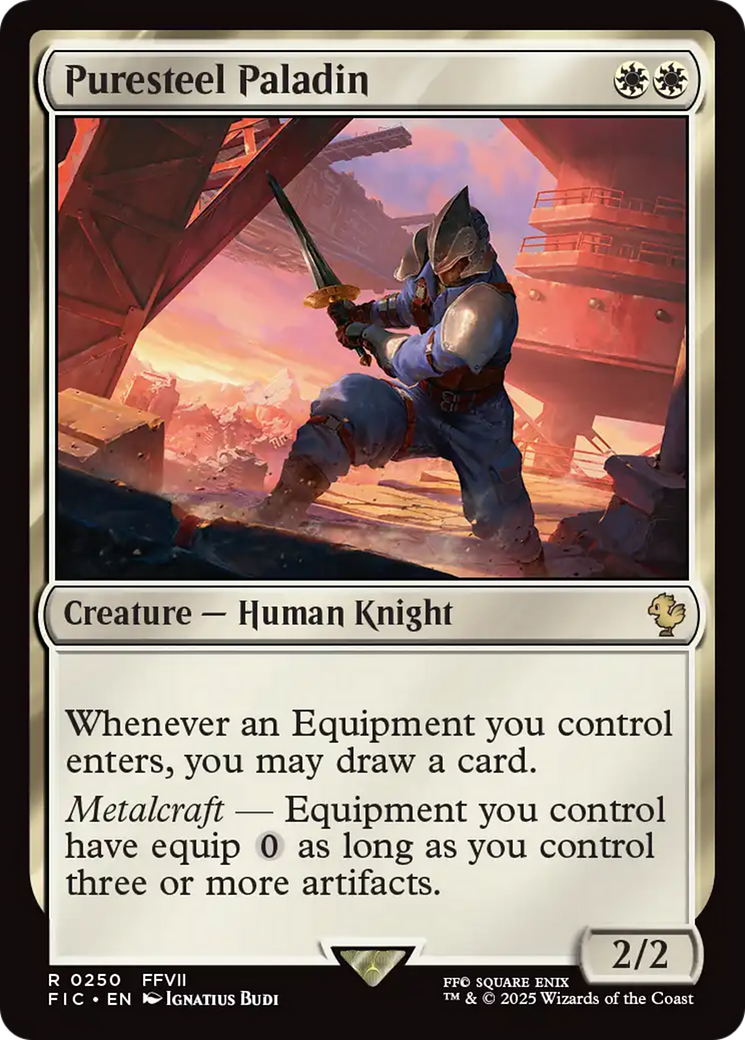 Puresteel Paladin [FINAL FANTASY Commander] | Exor Games Bridgewater