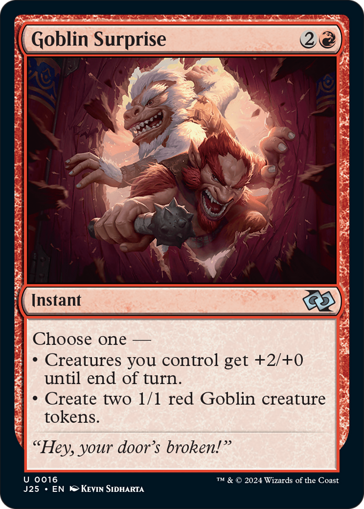 Goblin Surprise [Foundations Jumpstart] | Exor Games Bridgewater