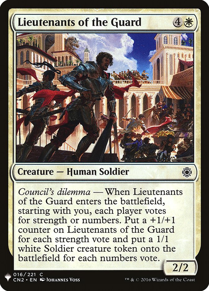 Lieutenants of the Guard [Mystery Booster] | Exor Games Bridgewater