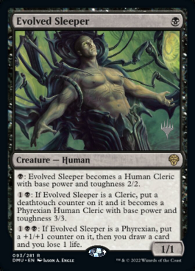 Evolved Sleeper (Promo Pack) [Dominaria United Promos] | Exor Games Bridgewater