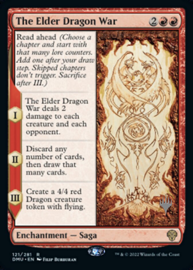 The Elder Dragon War (Promo Pack) [Dominaria United Promos] | Exor Games Bridgewater