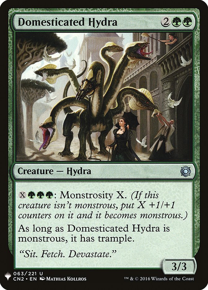 Domesticated Hydra [Mystery Booster] | Exor Games Bridgewater