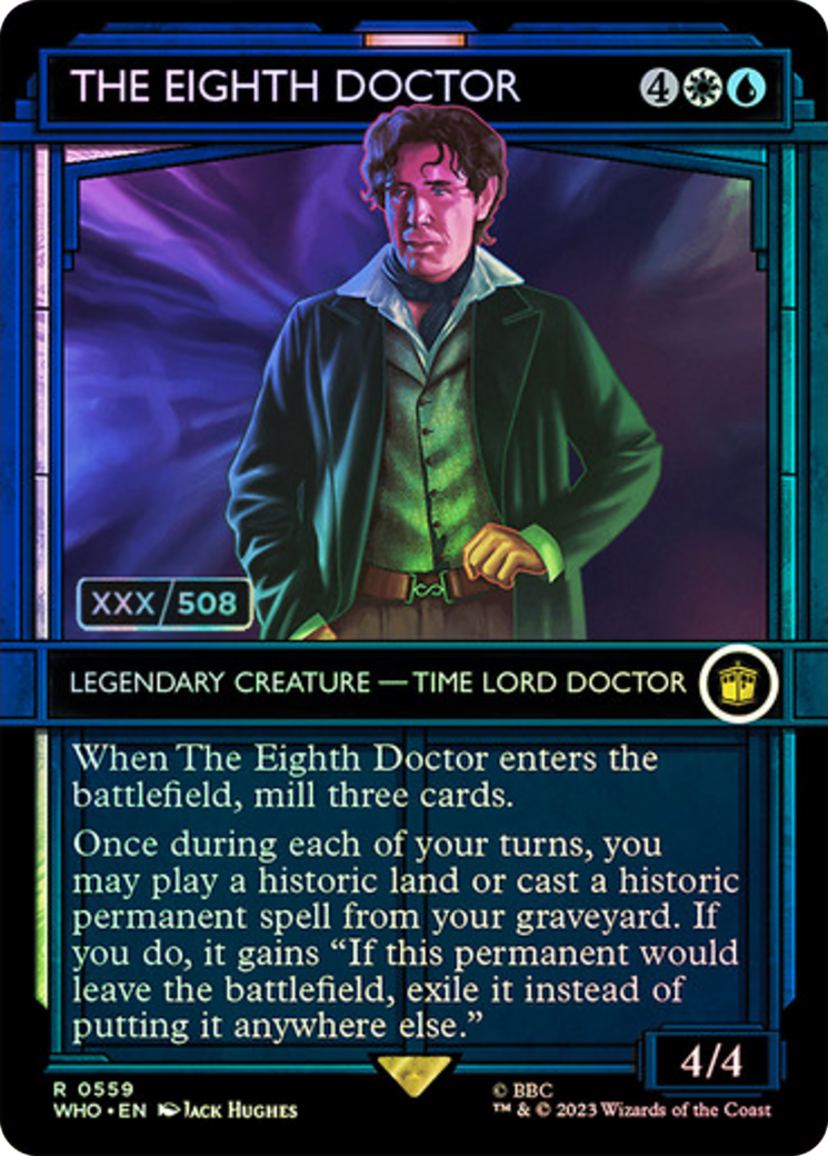 The Eighth Doctor (Serial Numbered) [Doctor Who] | Exor Games Bridgewater