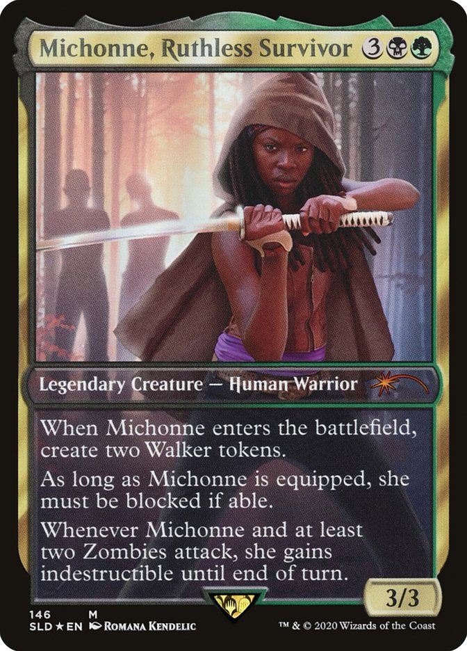 Michonne, Ruthless Survivor [Secret Lair Drop Series] | Exor Games Bridgewater