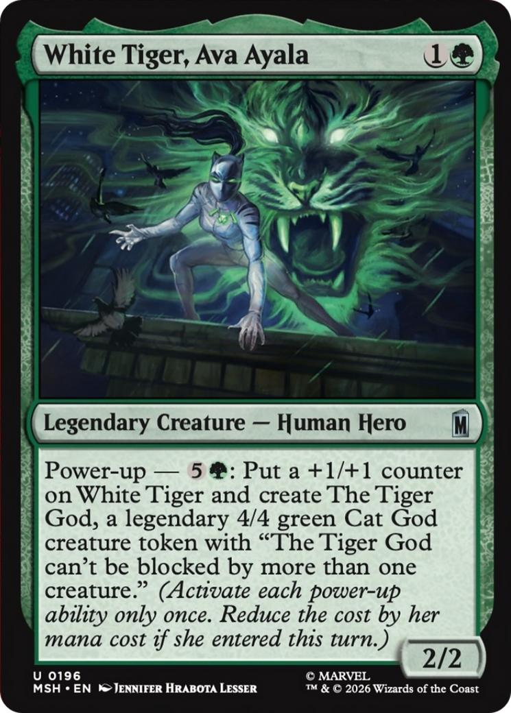 White Tiger, Ava Ayala [Marvel Super Heroes] | Exor Games Bridgewater
