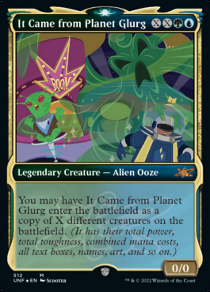 It Came from Planet Glurg (Showcase) (Galaxy Foil) [Unfinity] | Exor Games Bridgewater