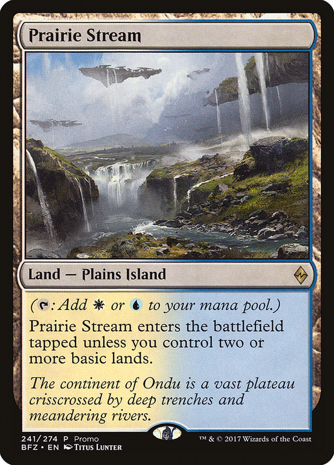 Prairie Stream (Promo) [Standard Showdown Promos] | Exor Games Bridgewater