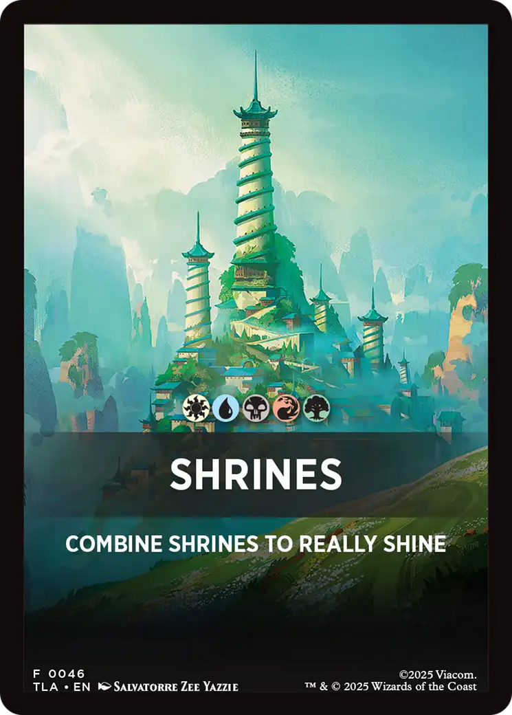 Shrines Theme Card [Avatar: The Last Airbender Tokens] | Exor Games Bridgewater