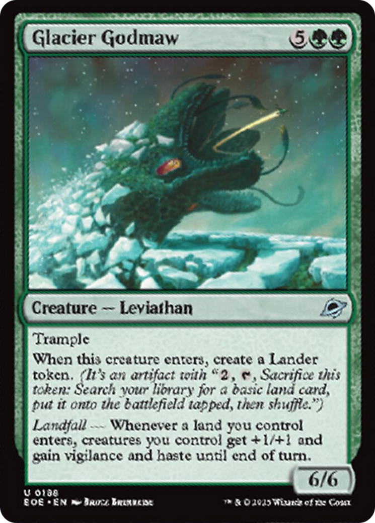 Glacier Godmaw [Edge of Eternities] | Exor Games Bridgewater
