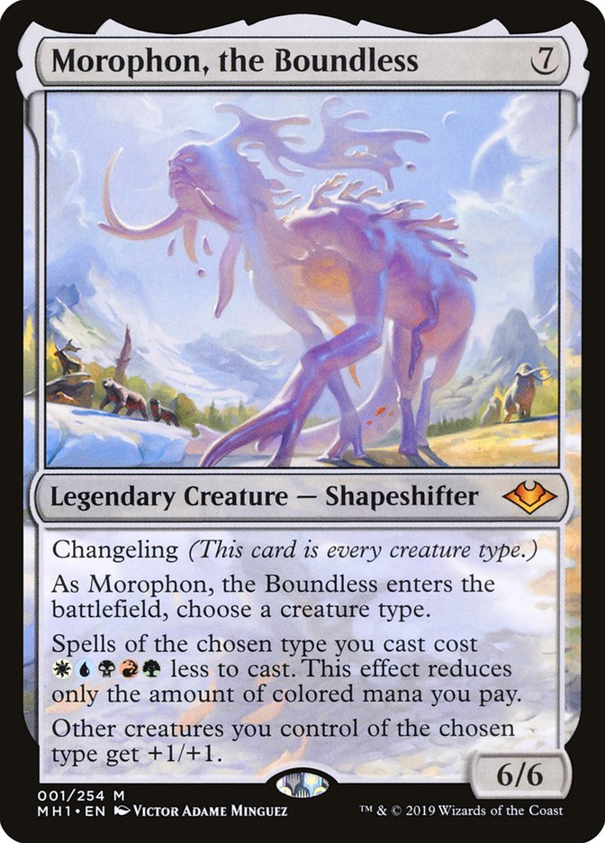 Morophon, the Boundless [Modern Horizons] | Exor Games Bridgewater