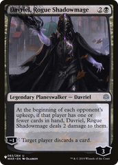 Davriel, Rogue Shadowmage [The List Reprints] | Exor Games Bridgewater