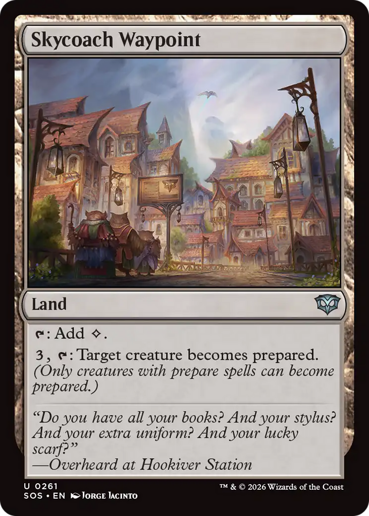 Skycoach Waypoint [Secrets of Strixhaven] | Exor Games Bridgewater