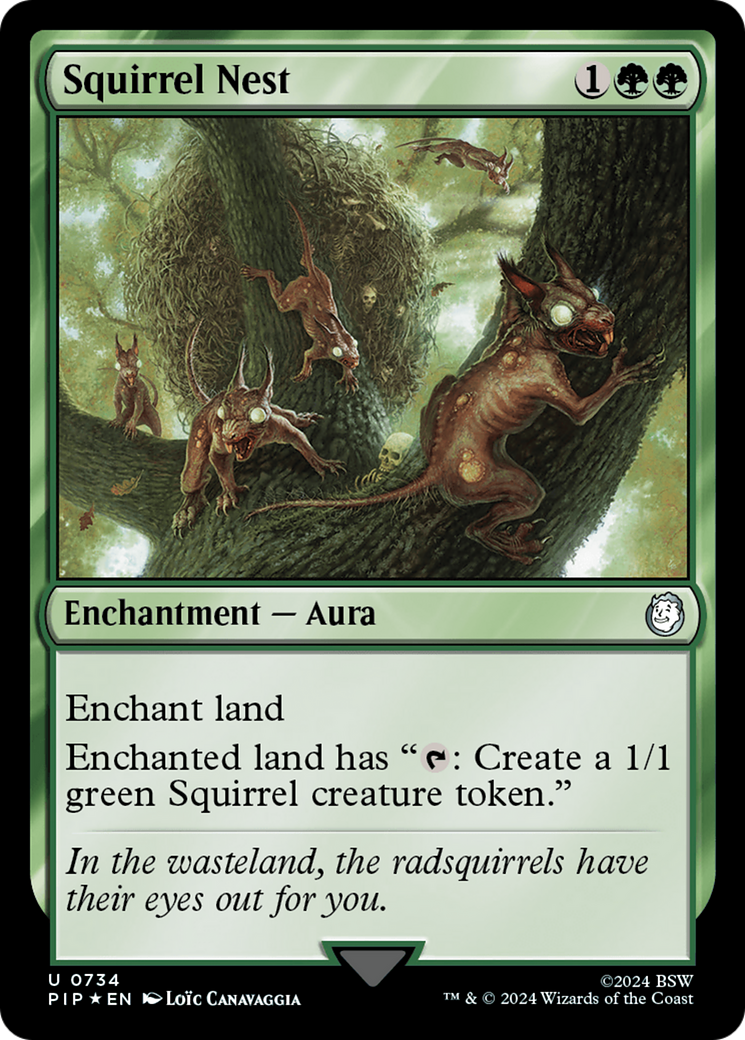 Squirrel Nest (Surge Foil) [Fallout] | Exor Games Bridgewater