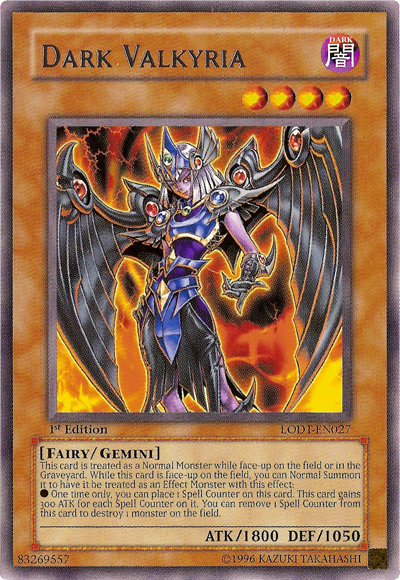 Dark Valkyria [LODT-EN027] Rare | Exor Games Bridgewater