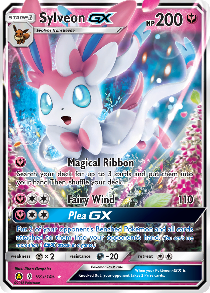 Sylveon GX (92a/145) [Alternate Art Promos] | Exor Games Bridgewater