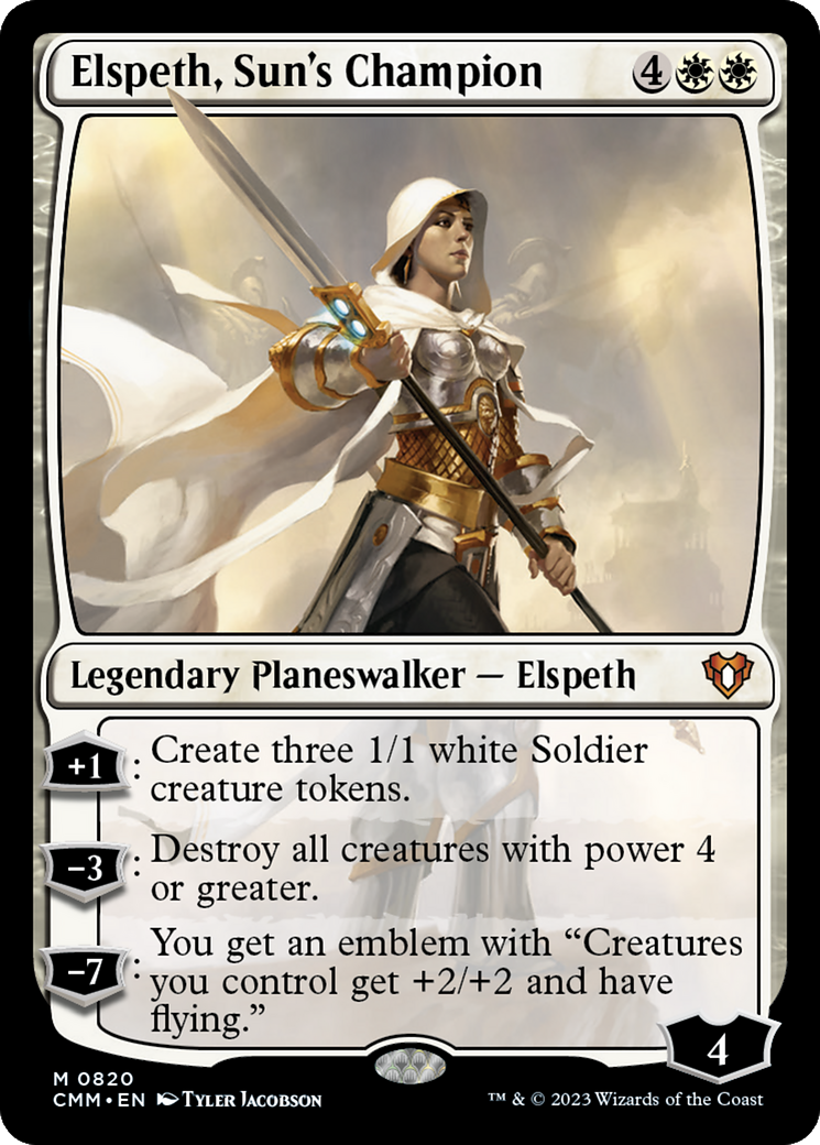 Elspeth, Sun's Champion [Commander Masters] | Exor Games Bridgewater