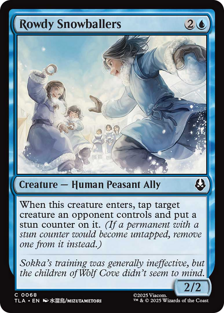 Rowdy Snowballers [Avatar: The Last Airbender] | Exor Games Bridgewater
