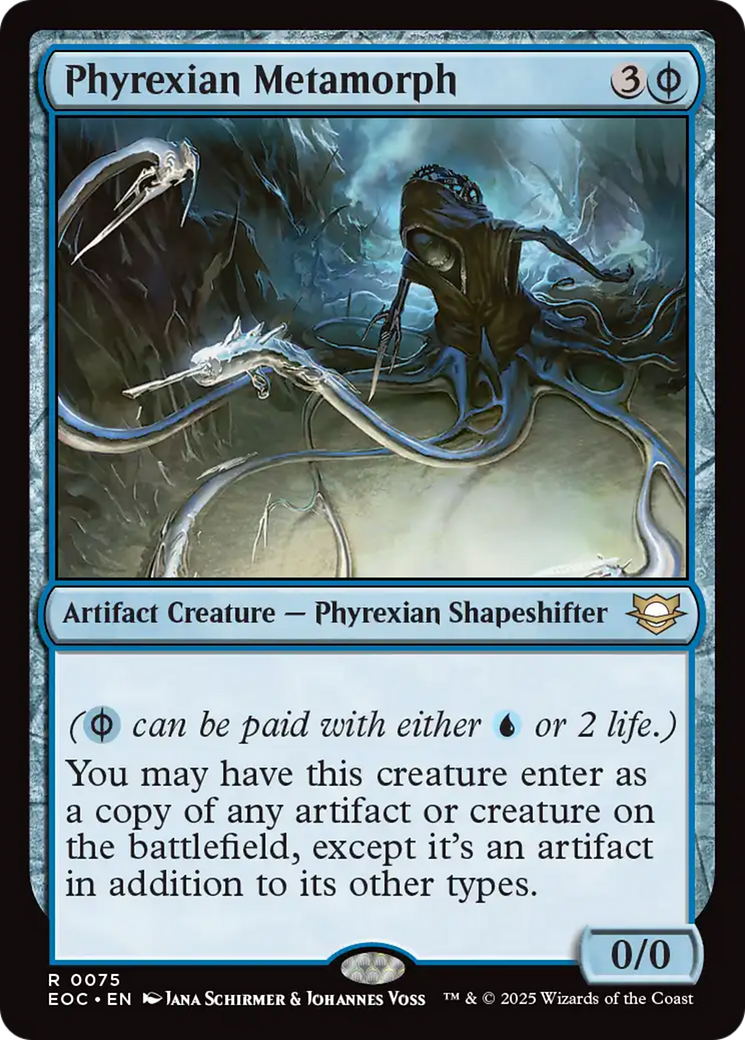 Phyrexian Metamorph [Edge of Eternities Commander] | Exor Games Bridgewater