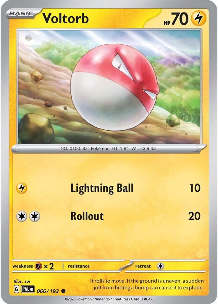 Voltorb (066/193) [Scarlet & Violet: Paldea Evolved] | Exor Games Bridgewater