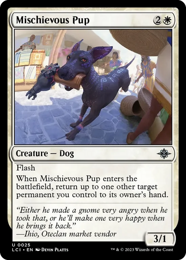 Mischievous Pup [The Lost Caverns of Ixalan] | Exor Games Bridgewater