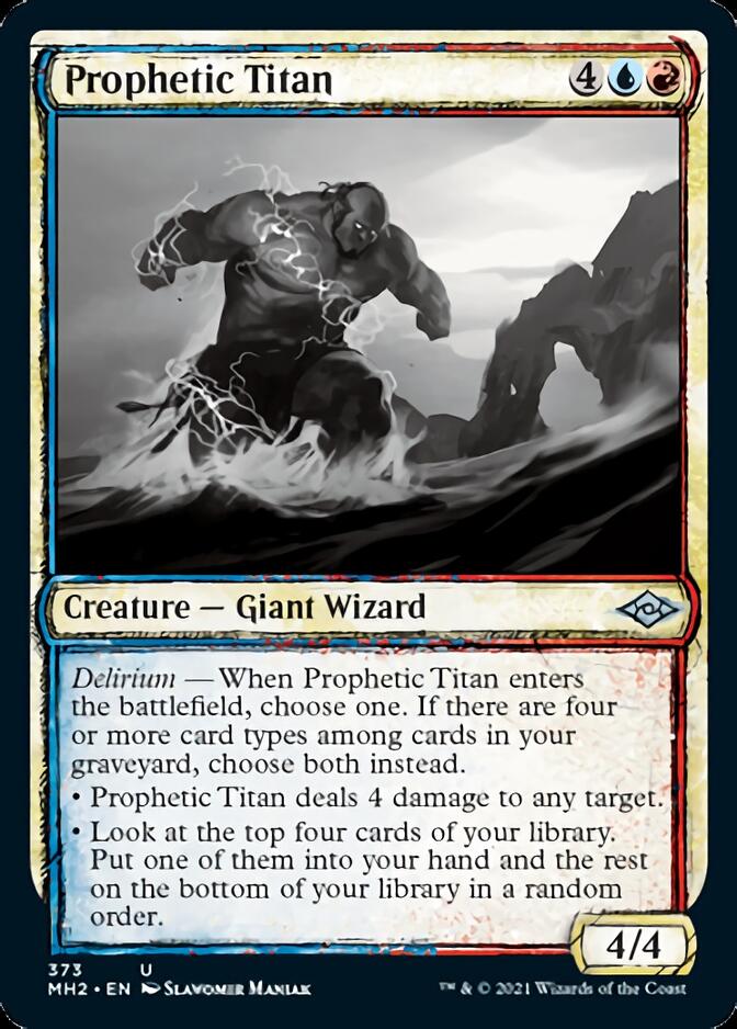 Prophetic Titan (Sketch) [Modern Horizons 2] | Exor Games Bridgewater