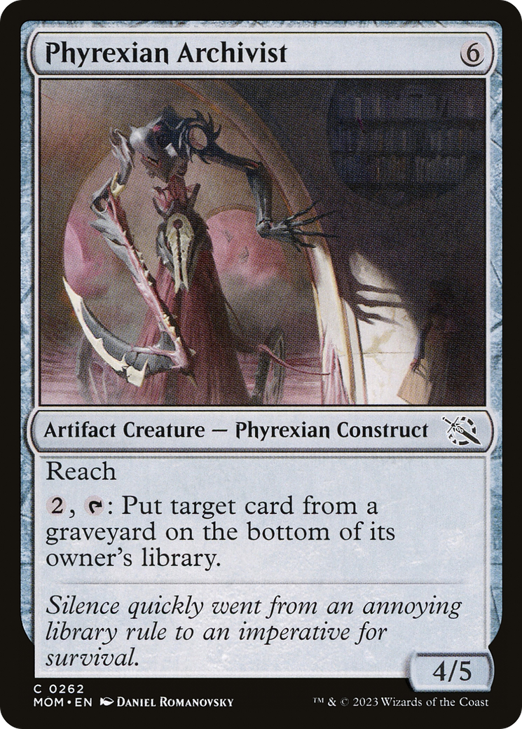 Phyrexian Archivist [March of the Machine] | Exor Games Bridgewater