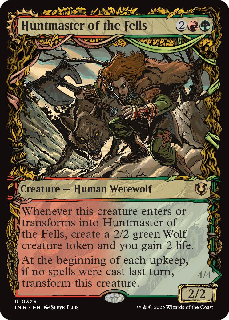 Huntmaster of the Fells // Ravager of the Fells (Showcase) [Innistrad Remastered] | Exor Games Bridgewater