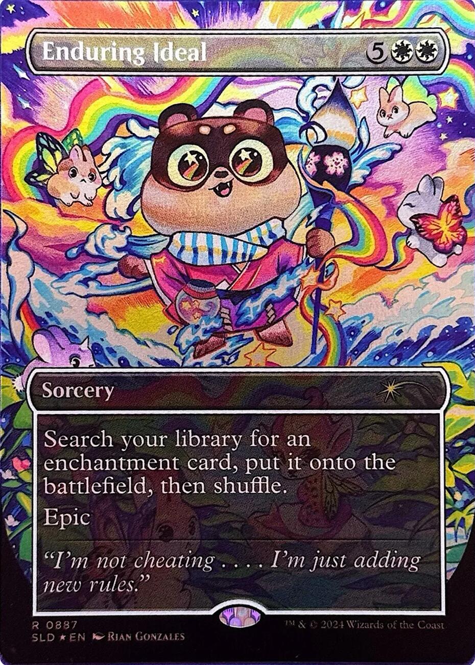 Enduring Ideal (Rainbow Foil) [Secret Lair Drop Series] | Exor Games Bridgewater