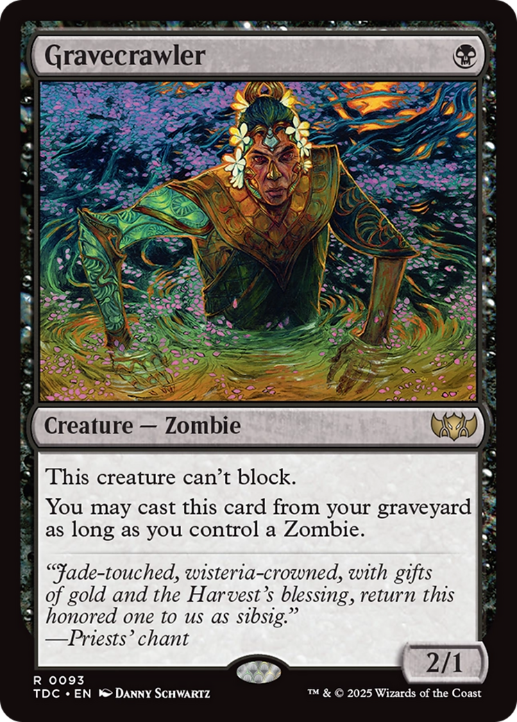 Gravecrawler [Tarkir: Dragonstorm Commander] | Exor Games Bridgewater