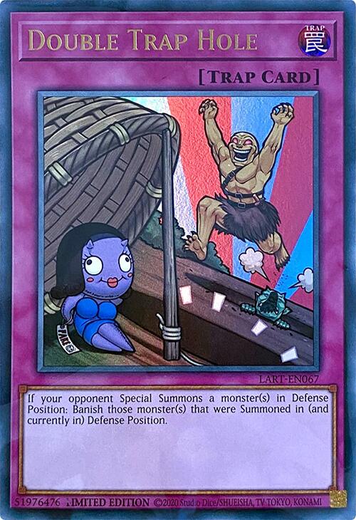 Double Trap Hole [LART-EN067] Ultra Rare | Exor Games Bridgewater