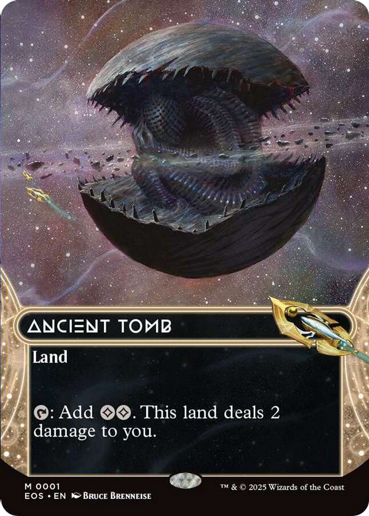 Ancient Tomb (0001) (Borderless) [Edge of Eternities: Stellar Sights] | Exor Games Bridgewater