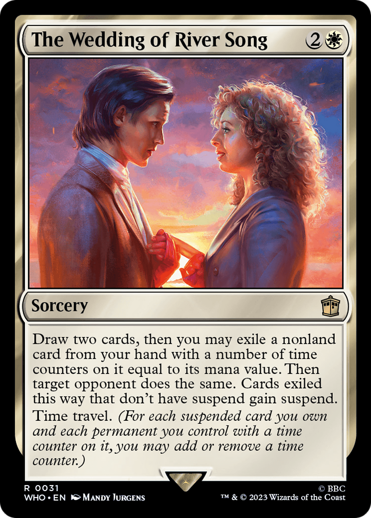 The Wedding of River Song [Doctor Who] | Exor Games Bridgewater