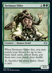 Yavimaya Elder (Foil Etched) [Modern Horizons 2] | Exor Games Bridgewater