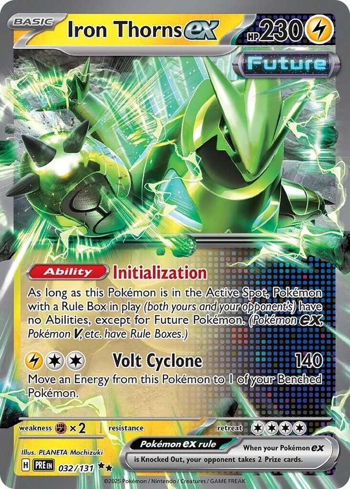 Iron Thorns ex (032/131) [Scarlet & Violet: Prismatic Evolutions] | Exor Games Bridgewater