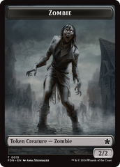 Rat (0014) // Zombie Double-Sided Token [Foundations Tokens] | Exor Games Bridgewater