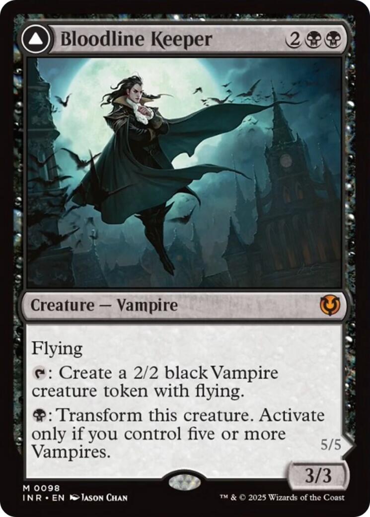 Bloodline Keeper // Lord of Lineage [Innistrad Remastered] | Exor Games Bridgewater