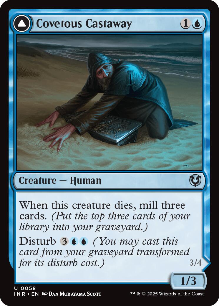 Covetous Castaway // Ghostly Castigator [Innistrad Remastered] | Exor Games Bridgewater
