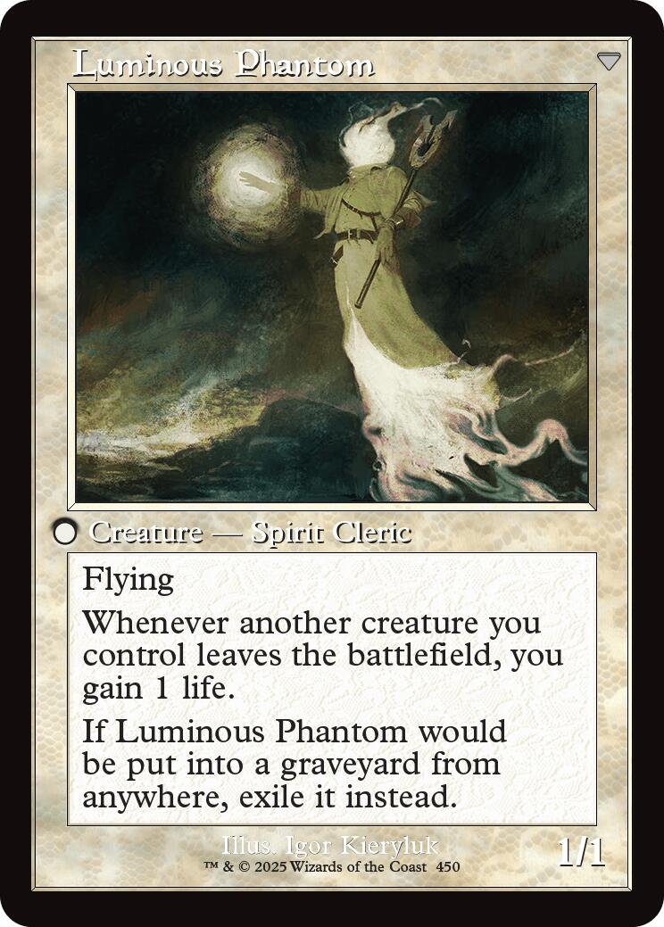 Lunarch Veteran // Luminous Phantom (Retro Frame) [Innistrad Remastered] | Exor Games Bridgewater